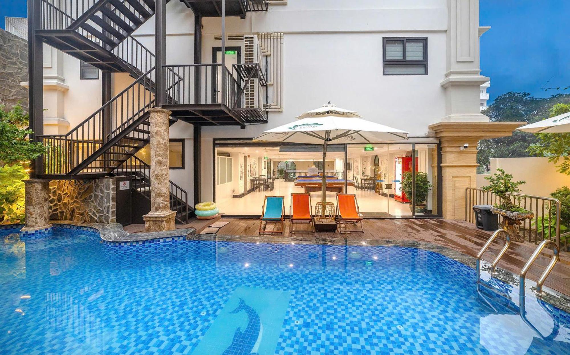 Green Lp Hotel & Apartment Vung Tau Esterno foto