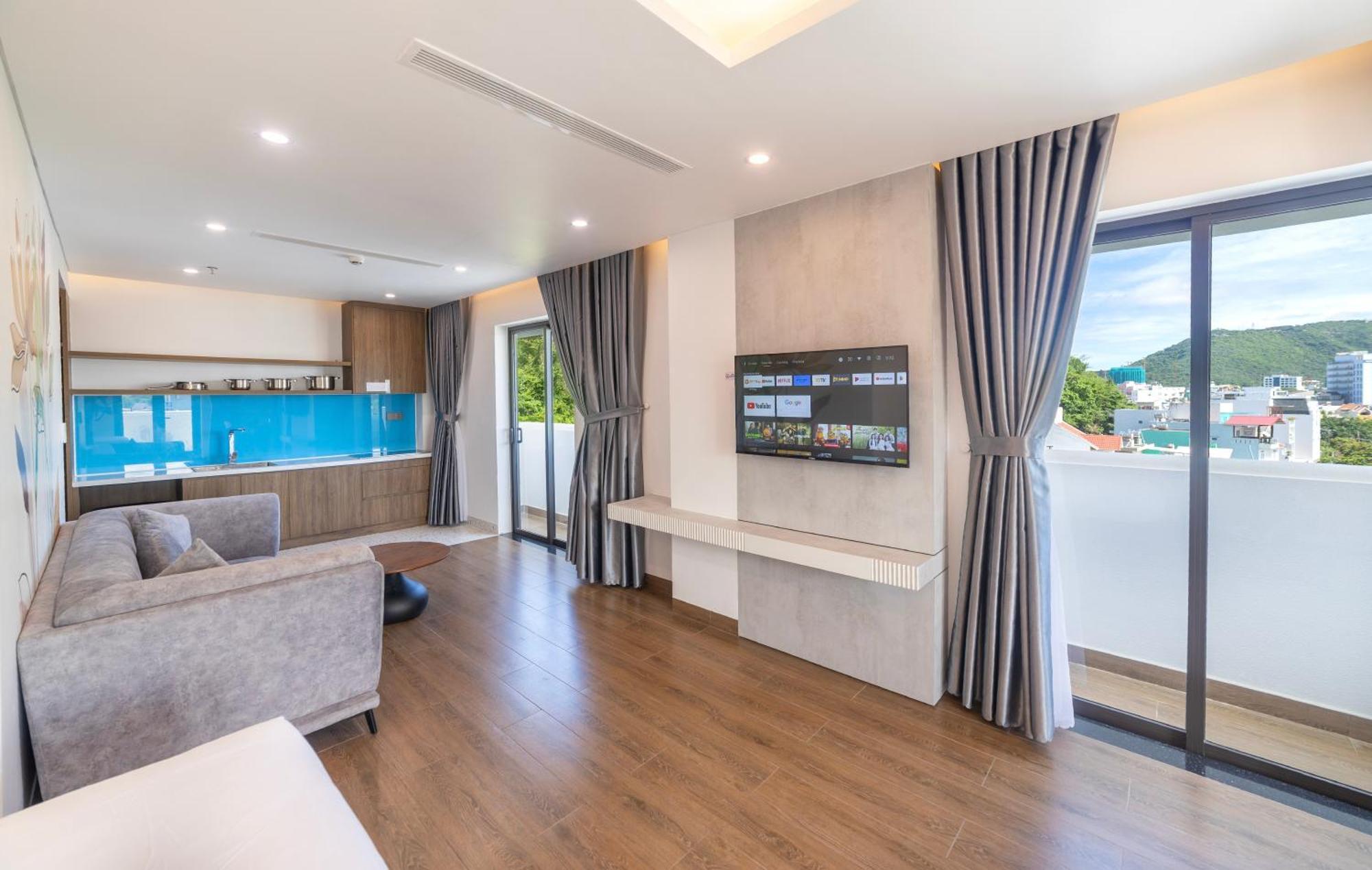 Green Lp Hotel & Apartment Vung Tau Esterno foto